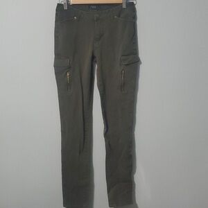 A.B.S. by Allen Schwartz pants womens size 26 green cargo pant